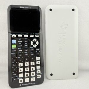 Texas Instruments TI-84 Plus Ce Graphing Calculator w/ Case - Tested, Works!